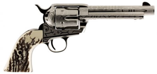 Taylors & Co. 1873 Cattle Brand Stag Grip 357 Magnum Revolver