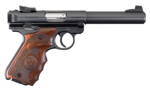 Ruger Mark IV Target Laminate/Blued 22 Long Rifle Pistol