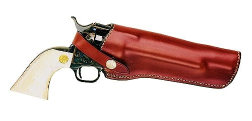 Bianchi Lawman Tan Leather Belt 7.5 Colt New Frontier/SA Army Right Hand
