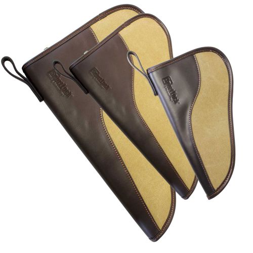 Birchwood Casey SportLock 10 Handgun Case Leather & Canvas