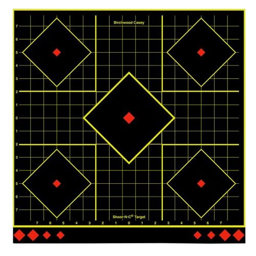 Birchwood Casey 34175 Shoot-N-C Sight-In Target 5 Targets