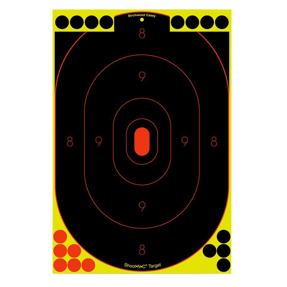 Birchwood Casey 34617 Shoot-N-C Silhouette 12 Targets