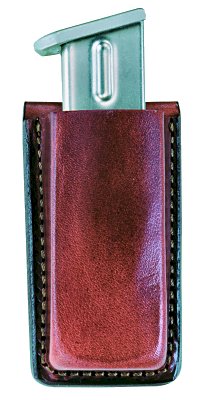 Bianchi 20A Open Mag Pouch Fits Belts up to 1.75 Leather Black