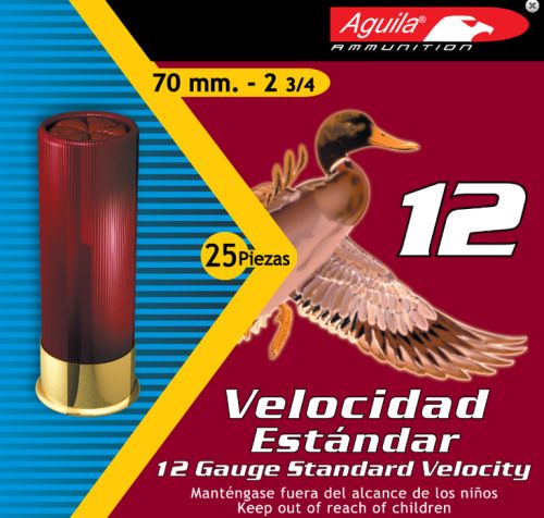 Aguila Hunting Standard Velocity 12 Gauge 2.75 1-1/8 oz 9 Round 25 Bx/