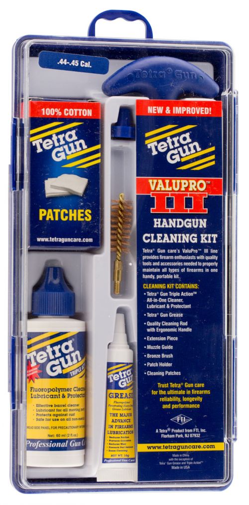 Tetra VALUPRO III Handgun .44/.45 Cal Cleaning Kit 4 lbs