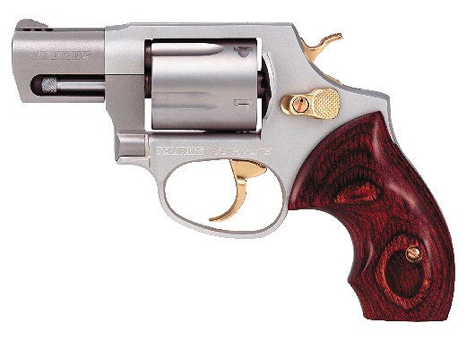 Taurus Model 85 Ultra-Lite Gold/Rosewood Grip 38 Special Revolver
