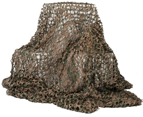CamoSystems MS01B Premium Netting Military Green/Brown 9.10 H x 9.10 L Ripstop Mesh Netting Attachment