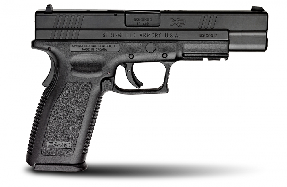 Springfield Armory XD9621HCSP06 XD Tactical 45 ACP 5 13+1 Poly Grip Black