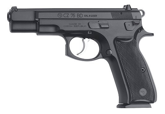 CZ 75 BD Blue/Black 4.6 9mm Pistol
