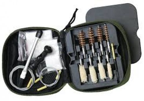 American Buffalo AB034 Pistol Portable Cleaning Kit Most Handguns All Calibers