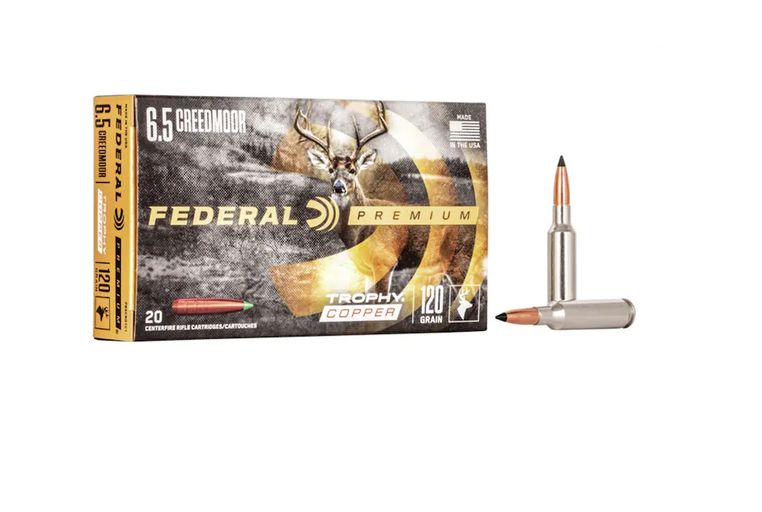 Federal Vital-Shok 6.5 CRD 120 GR Trophy Copper 20 Bx/ 10 Cs