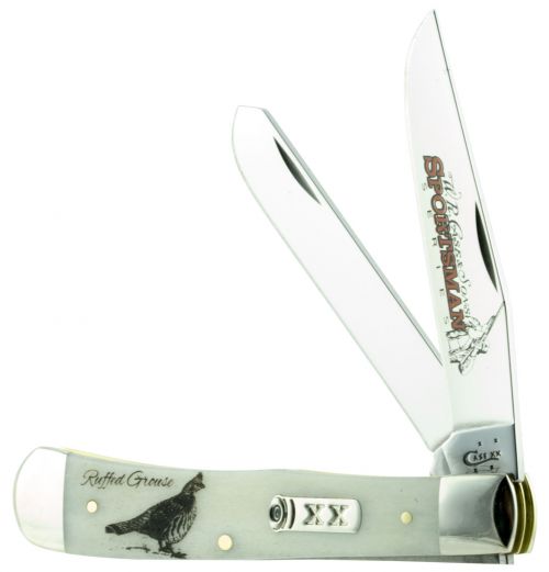 Case 50434 Trapper Folder Steel Clip Point/Spey Bone