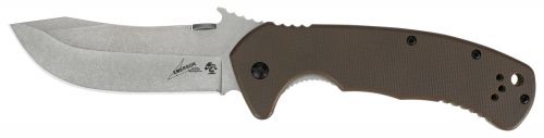 Kershaw 6031 CQC Knife 3.5 8Cr14MoV Steel Spey G10 Front/410 Back