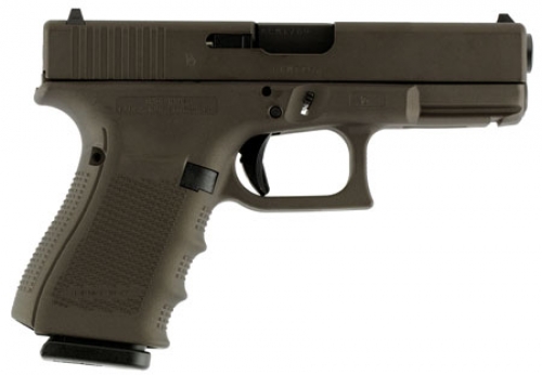 Glock G19 G3 Double 9mm Luger 4.01 15+1 Midnight Bronze Polymer Grip Mi