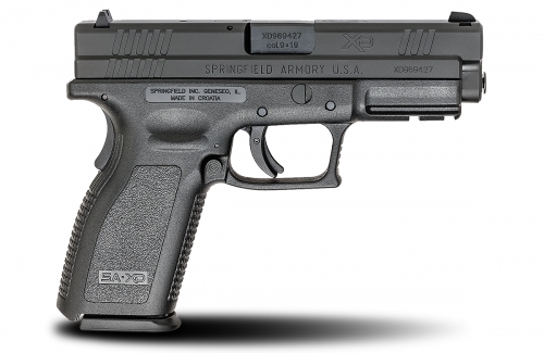 Springfield Armory XD9101HCSP06 XD Service 9mm 4 16+1 Polymer Grip Black Finish