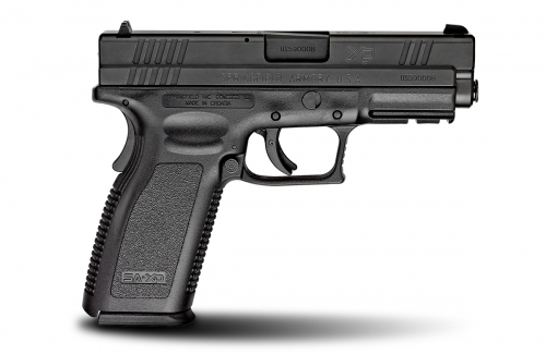 Springfield Armory XD9103SP06 XD Service 357 Sig Sauer 4 10+1 Poly Grip Black