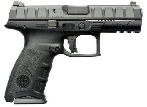 Beretta USA APX Single/Double Action 9mm 4.25 10+1 Black Interchangeabl