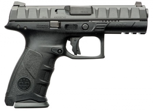 Beretta USA JAXF920 APX Single/Double Action 9mm 4.25 10+1 Black Interchangeabl
