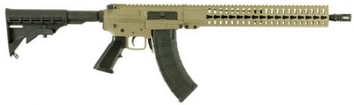 CMMG Inc. Mk47 Mutant Semi-Automatic 7.62x39mm 16.1 30+1 Collapsible Bla