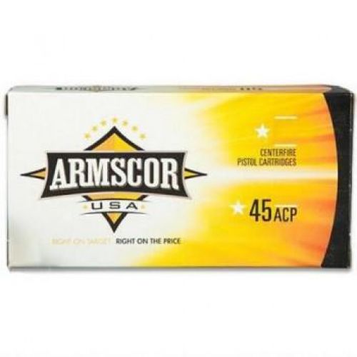 ARMSCOR .45 ACP 230GR JHP 20/500