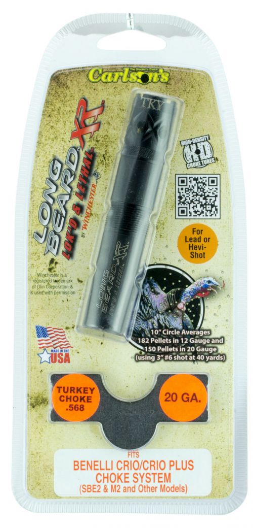 Carlsons 70155 Benelli Crio Plus 20 Gauge Turkey Benelli Crio Black