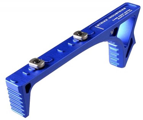 Strike Link Curved ForeGrip AR-Platform Blue Aluminum