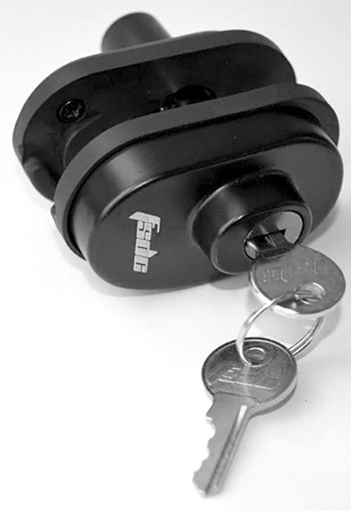 Firearm Safety Devices Keyed Trigger Lock Black