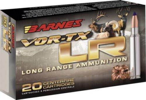 Barnes Bullets VOR-TX LR Rifle 7mm Rem Mag 139 gr LRX Boat-Tail 20 Bx/ 10 Cs