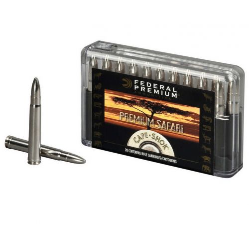 Federal Premium Safari Trophy Bonded Bear Claw 458 Lott Ammo 20 Round Box