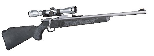 Henry Repeating Arms Acu-Bolt Bolt Action Rimfire Rifle .22 Magnum 20 Stainless Barrel Single Shot Black Synthetic 