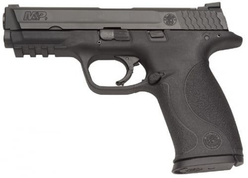 Smith & Wesson M&P 9  9mm Luger Double 4.25 10+1 Black Interchangeable Backstrap Black Polymer Frame Black Armornite Sta