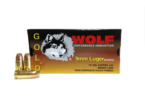Wolf 9MM 147 Grain Jacketed Hollow Point