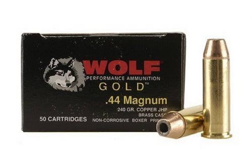 Wolf 44 Remington Magnum 240 Grain Jacketed Hollow Point - G44HP1