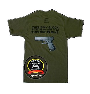 For Glock MY For Glock TSHIRT 3X BLK