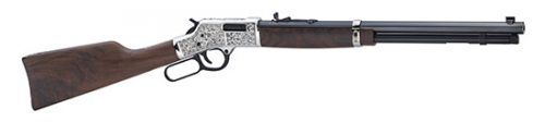 Henry Big Boy Silver Deluxe Engraved Lever 44 Remington Magnum 20 10+1