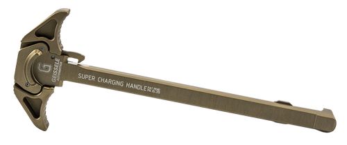 Geissele Automatics Super Charging Handle AR-15 Desert Dirt Hardcoat Anodized 7075 Aluminum