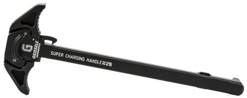 Geissele Automatics Super Charging Handle AR-10 Black Hardcoat Anodized 7075 Aluminum