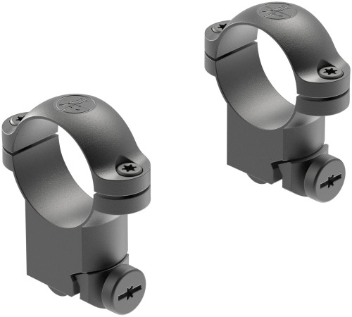 Leupold 49952 Ringmounts Matte Black Ruger M77 1 High