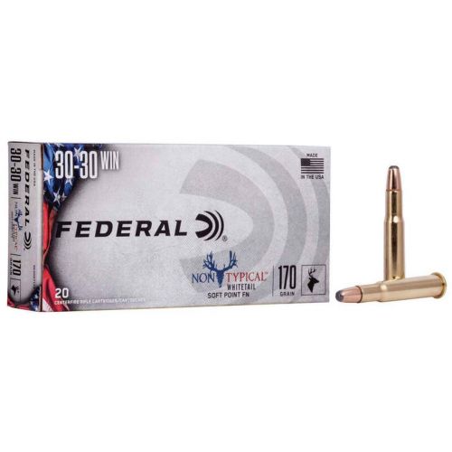 Federal NON TYPICAL 30-30 Winchester 170GR SP 20/10