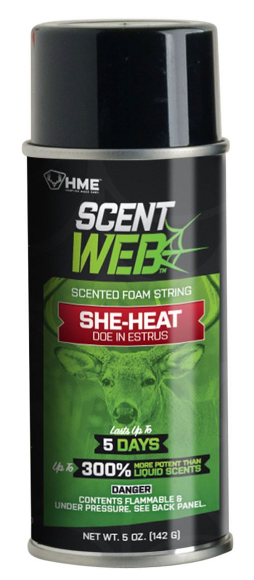 HME HMESWSHEHEAT Scent Web She-Heat Aerosol Spray Scent Doe Estrous 5 oz