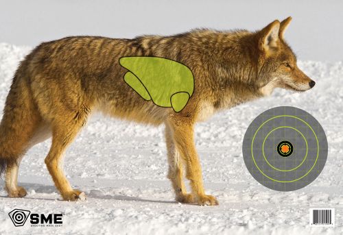 SME SMETRGCOYOTE Coyote Vital Point Target 3 Pack 16.5 x 24