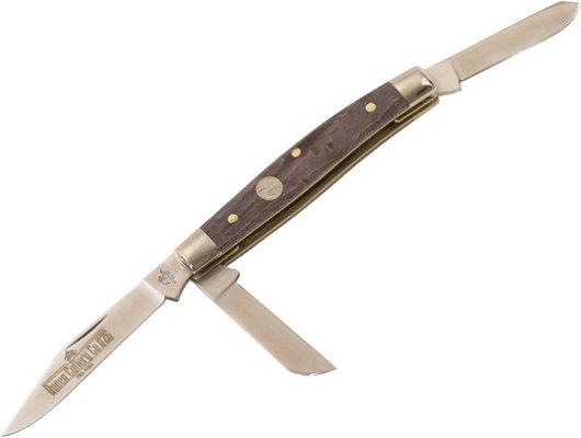 Queen Cutlery Small Folding Knife w/Birdseye Maple Handle