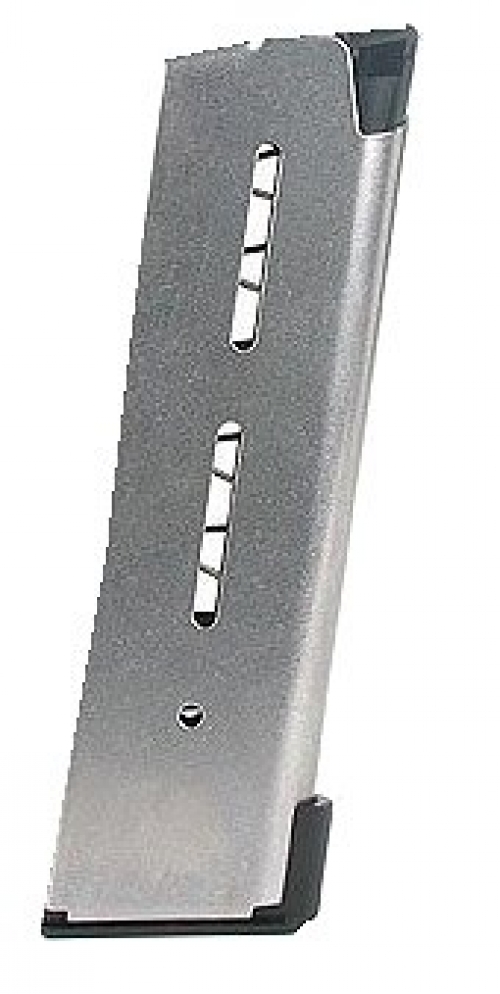 Wilson Combat 8 Round Stainless Mag w/Overmold Butt Pad Fits