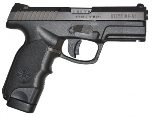 Steyr 39.723.2K M9-A1 Double 9mm 4 17+1 Black Polymer Grip