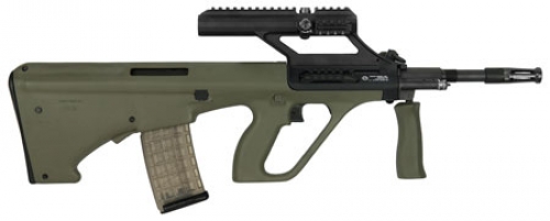 Steyr AUGM1GRNO3 AUG A3 M1 with 3x Optic Semi-Automatic 223 Rem/5.56 NATO 16 30+1 OD Green Fixed Bullpup Synthetic Stock Black