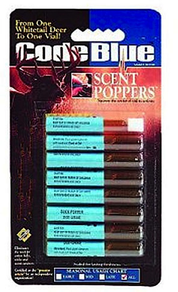 Code Blue Buck Poppers Canister/200 Count