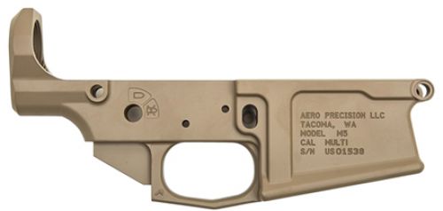 Aero Precision M5 Stripped Flat Dark Earth 308 Winchester (7.62 NATO) Lower Receiver