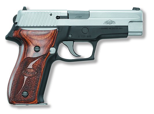 Sig Sauer 226 40S&W AntiSnag 12-round, wood grips, DAK