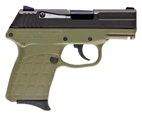 KEL-TEC CNC PF9 Green Frame Blue Slide 7+1