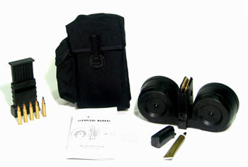 Beta C Mag System 100Rd Drum For AR Rifles, Black Covers